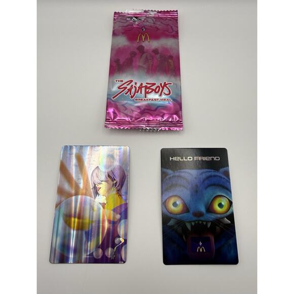 Other - McDonald’s K-pop Demon Hunters 2026 Mystery Saja Boys Card Collectible New
